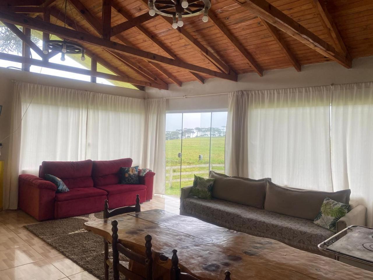 Casa E Cabana De Campo Fazenda Borba Urubici Exteriör bild